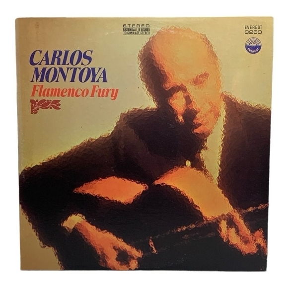 LP Carlos Montoya - Flamenco Fury Vinyl Record - Picture 1 of 2